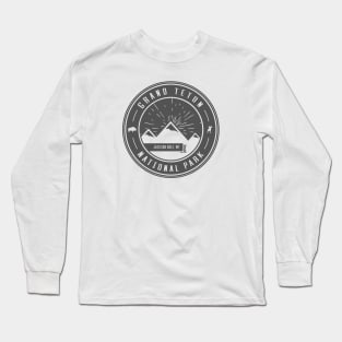 Grand Teton National Park Travel Series Long Sleeve T-Shirt